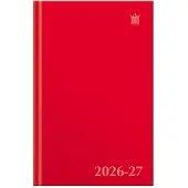 Ryam | Studie Agenda Uni | 2026/2027 | Genaaid gebonden | A5 | Rood |