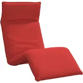 vidaXL Ligstoel inklapbaar 175x54x8,5 cm oxford stof rood