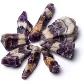 Phoenix Ruwe Chevron Amethist - ±1000g; ±3-9cm - ±1000g; ±3-9cm