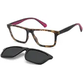 Polaroid PLD D590/C 55/16/145 Matte havana polyamide monturen MAN PLD D590/C