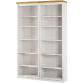 Notio Living Anita- Boekenkast in klassiek landhuisdesign van grenenhoutH WH