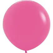 Sempertex , grote ballon, Latex, Fuchsia, 60 cm, 1 stuk(s)