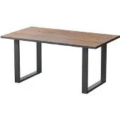 Vicco Avido Eettafel – 160 x 90 cm Krachtige eik goud