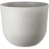 Garden ID Bloempot Swing - Kunststof - Witsteen - Diam.30xh25cm