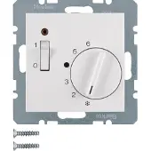 Hager Berker kamerthermostaat 24V met verbreekcontact - 20318989