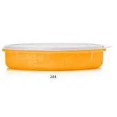 Tupperware Igloodoos rond 3,8l geel