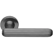 DnD | Deurkruk | ZEPPELIN RR FI | Gun Metal PVD | Rond Rozet