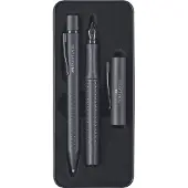 Faber-Castell Grip Gift Box Balpen en vulpen Blauw
