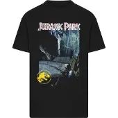 Merchcode Shirt 'Jurassic Park T-Rex' gemengde kleuren / zwart