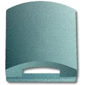 ABB Busch-Jaeger Schakelaar Afdekplaat 50x50mm Aluminium Zilver - 2CKA001710A3678