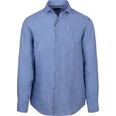 State of Art Blauw overhemd geen borstzak