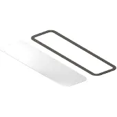Rittal AX Stalen Doorvoerpaneel 534x149mm RAL7035 - 5051399
