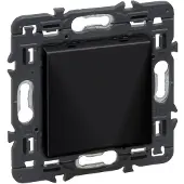 Legrand Compleet Kabeluitvoerapparaat Zwart Met Schroefbevestiging - 741481