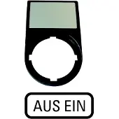 Eaton RMQ-Titan Etikethouder M22S-ST-D10 - 216490 [5 Stuks]
