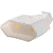 Kaiser Martin Euro koppelkontaktdoos 2,5Amp zonder aardingscontact - 861/WS