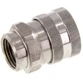 Tameson RVS DN 12 Spuitpistool Snelkoppeling G 1/2 inch Buitendraad