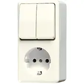 JUNG serieschak+wcd 675a ra opb creme