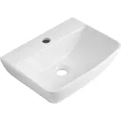 Bruckner Stolz Keramische wastafel 41x30cm, wit