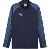 Puma teamLIGA26 Trainingstrui 1/4-Zip Donkerblauw