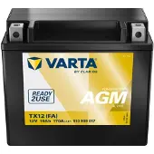 Varta AGM Active 510909017 / YTX12-BS / 51012 accu (12V, 10Ah, 170A)