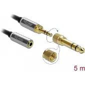 DeLOCK Jack verlengkabel - Jack 3,5 mm male naar Jack 3,5 mm female - Stereo