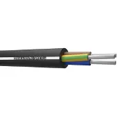 Draka Heavy Duty Neopreen Kabel 5G4mm² Zwart - 820749 [2 Meters]
