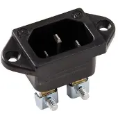 Kaiser Martin C14 Invoerstekker Aardingsschroef - 781/sw [50 stuks]