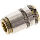 Tameson Messing DN 6 Tempereerkoppeling Snelkoppeling D9 mm Loskoppelbeveiliging