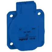 Legrand Inbouwstopcontact Geaard 250V 16A 3P Blauw P17 - 057675