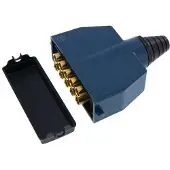 Tameson Messing Meervoudige Koppeling Insteeknippel 10x8 mm Push-in-aansluitingen