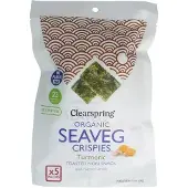 Clearspring Seaveg - Crispies turmeric multipack biologisch 20 gram