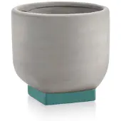 Serax Rosamar Bloempot Grey|Turquoise | 02