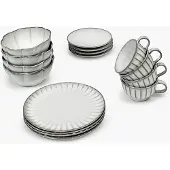 Serax Inku Breakfast Set - Set of 16 Off White
