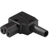 Kaiser Martin IEC apparaatcontactdoos C15 aardingscontact - 891/sw [25 stuks]