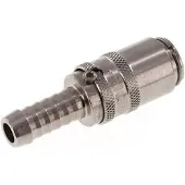 Tameson RVS DN 6 Tempereerkoppeling Snelkoppeling 9 mm Slangpilaar
