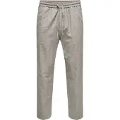 Only & Sons Broek 'Linus Crop 0007' grijs