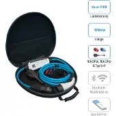 NRGKick 16A verlichte kabel, 10 meter, optimale kwaliteit