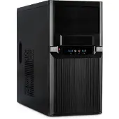 Inter-Tech TM-515 tower behuizing 2x USB-A 3.2 (5 Gbit/s), 2x Audio