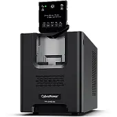 Cyberpower PR1000ELCD, 1000 VA, 900 W, 230 V, C14-aansluiting, verzegelde loodzuuraccu (VRLA), 8 uur