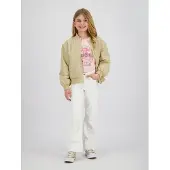 Vingino Straight flare Jeans Claire Meisje Wit 134