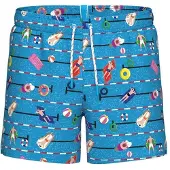 Arena Water Prints Beach Ao Swimming Shorts Blauw S Man