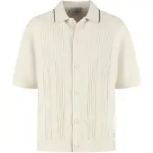 Dstrezzed Gebreid vest 'Daxton' lichtgrijs