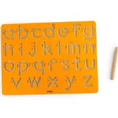 Viga Graphomotor Board Kleine letters Leren schrijven - UNI
