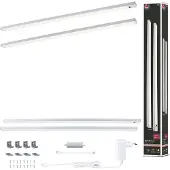 Paulmann onderbouwlamp Inline 2-delige starterset chroom 55 cm 830 Inline, dimbaar, chroom / zilver, Keuken, Aluminium, kastverlichting