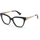 Nina Ricci Bril - - VNR477 - Acetaat - Zwart (Glanzend zwart) - 52/16/140