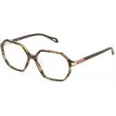 Just cavalli VJC188 54/15/140 Bruin/geel glanzend Acetaat VROUW VJC188