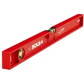 Sola Kunststof waterpas PF60 60cm 2 libellen 1,00mm/m rood - 01412801