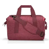Reisenthel MS3104 Reisetasche allrounder M Kunstfaser twist maroon MS3104