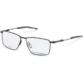 Porsche Design Bril - - P81007 - Zwart (Zwart/Grijs) - Metaal - 58/14/145