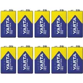 Varta - R9V R-9 6LR61 9V R-9 alkalinebatterijen - 10 stuks